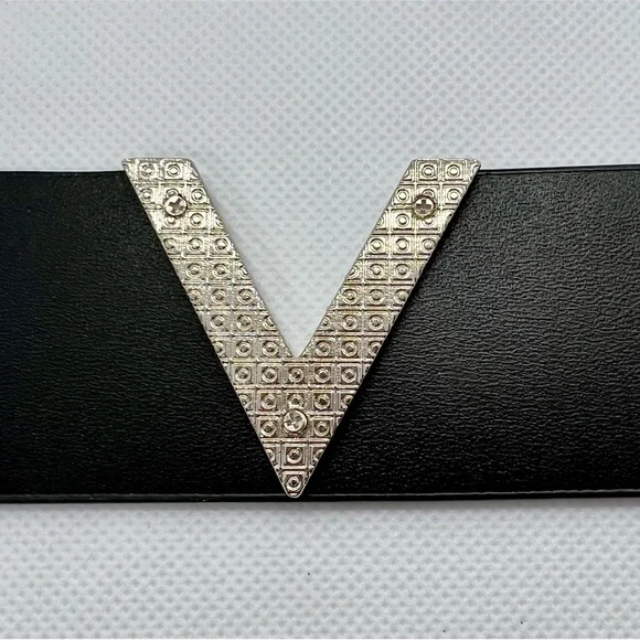 NEW! Fashion Silver V Leopard Multicolor Snap Closure Cuff - Picture 5 of 5